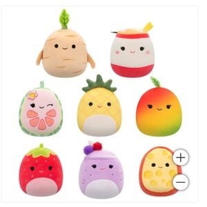 Squishmallows 5" Mini Plush 8-pack, Assorted, BRAND NEW IN PACKAGE
